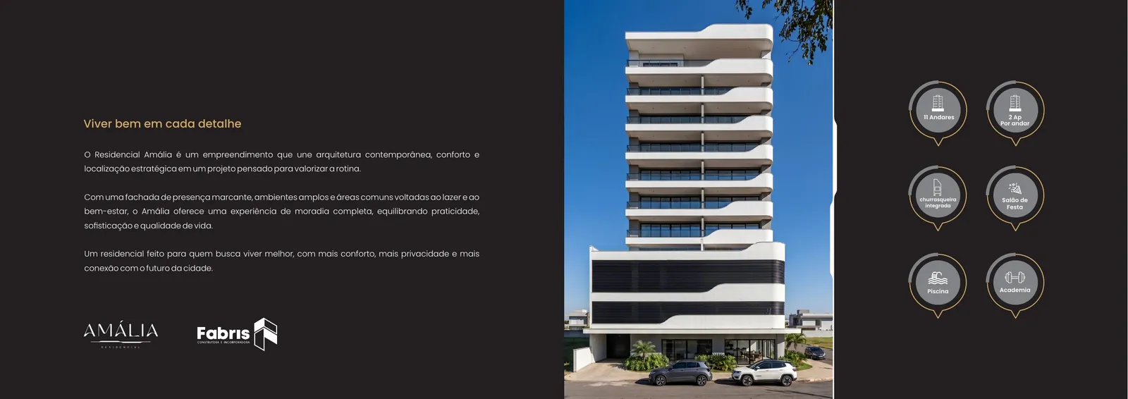 Caderno de vendas do Residencial Amália: apresentação